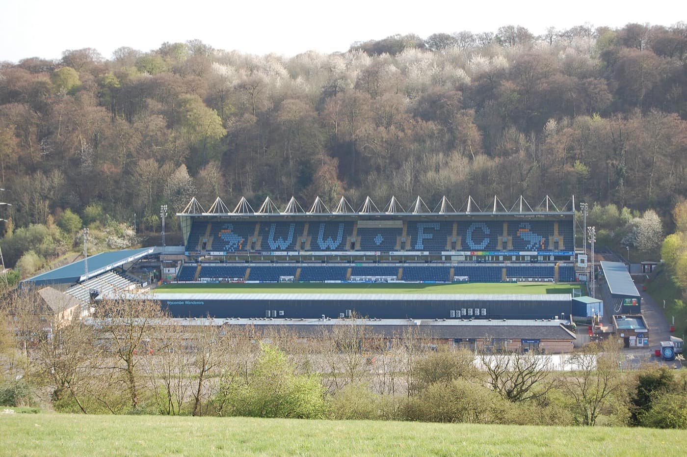 Adams Park, home of Wycombe Wanderers