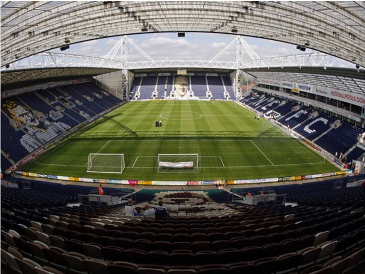 Deepdale, home of Preston North End