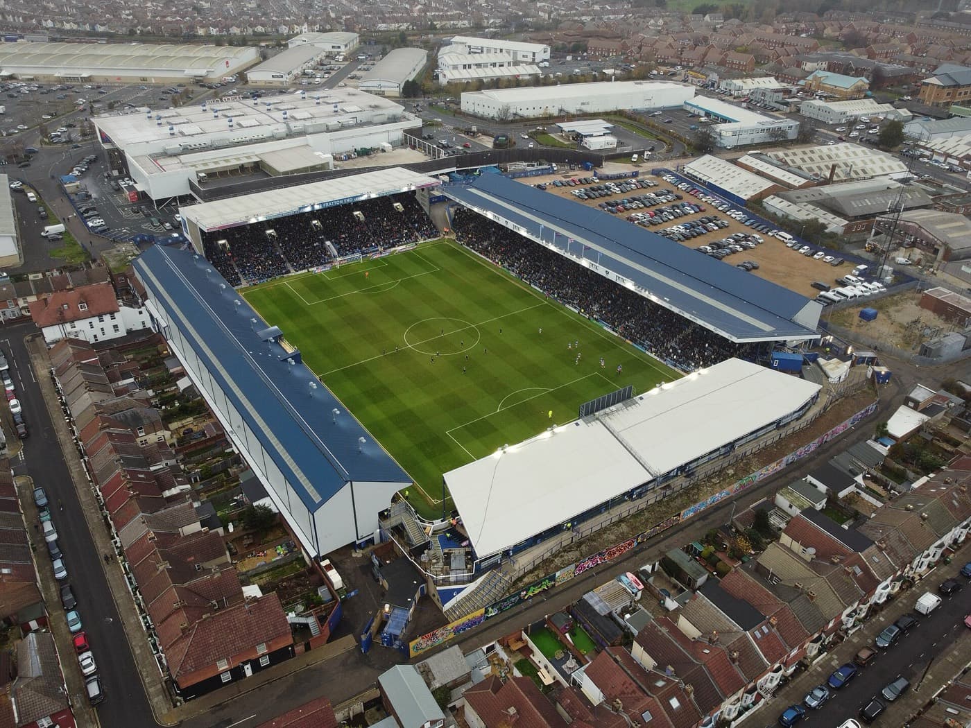 Fratton Park, home of Portsmouth
