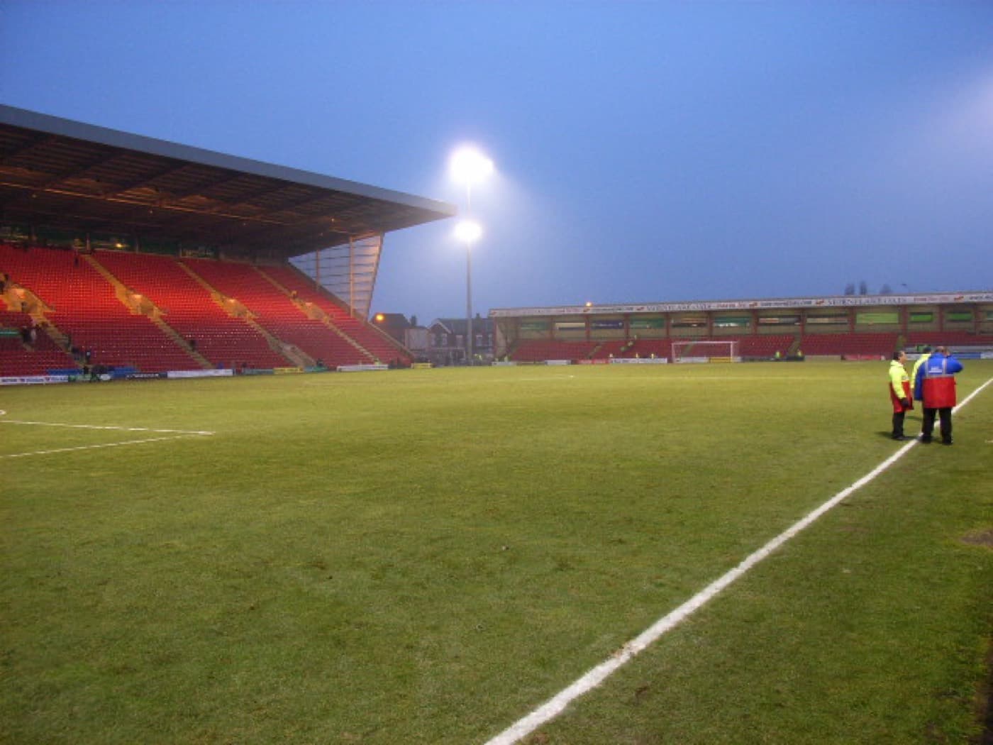 Gresty Road, home of Crewe Alexandra