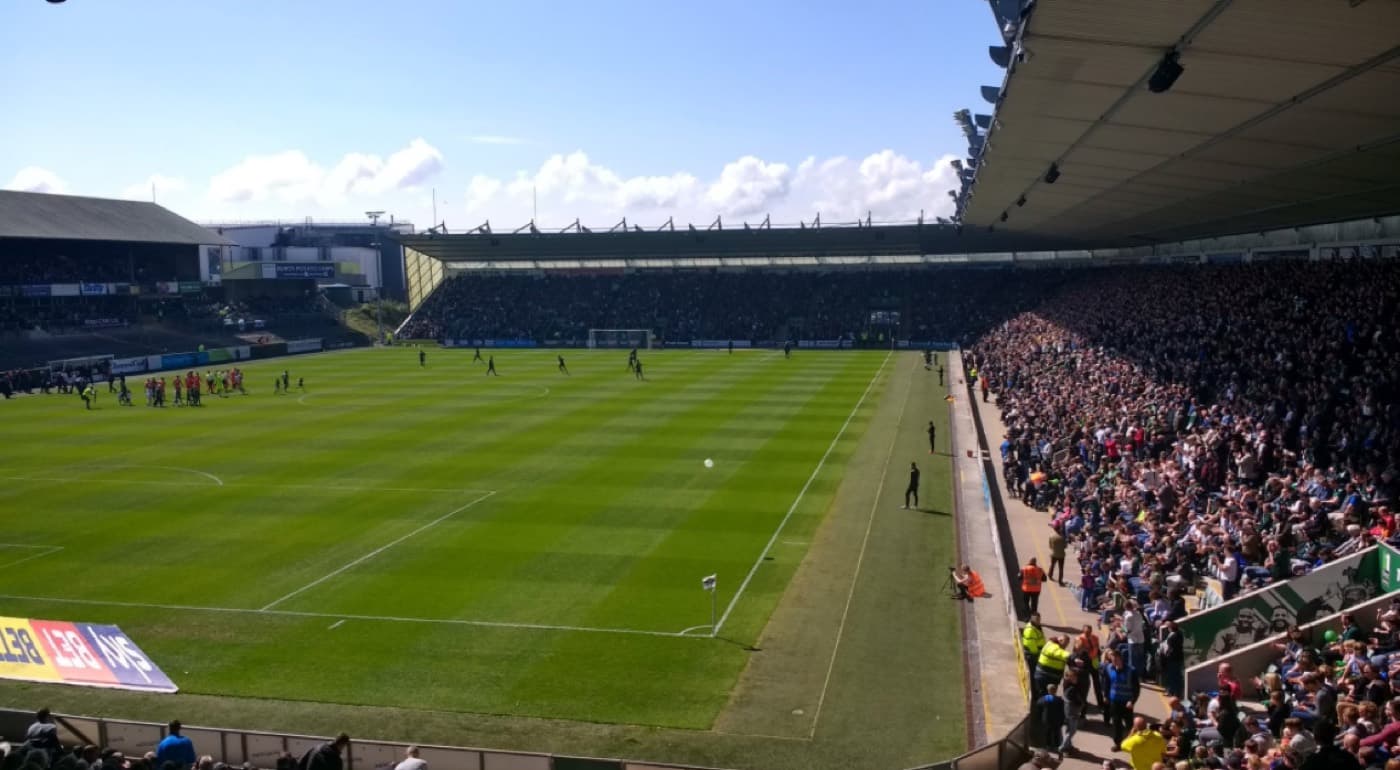 Home Park, home of Plymouth Argyle
