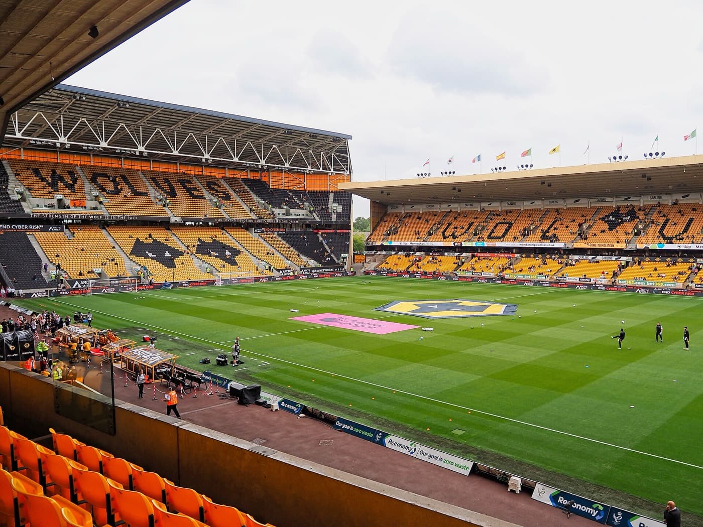 Molineux, home of Wolverhampton Wanderers
