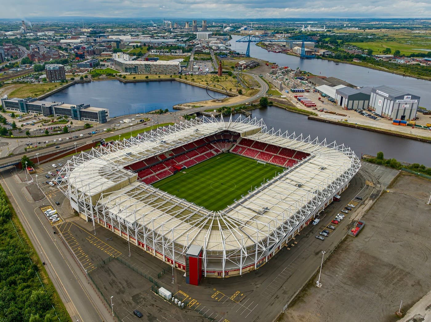 Riverside Stadium, home of Middlesbrough