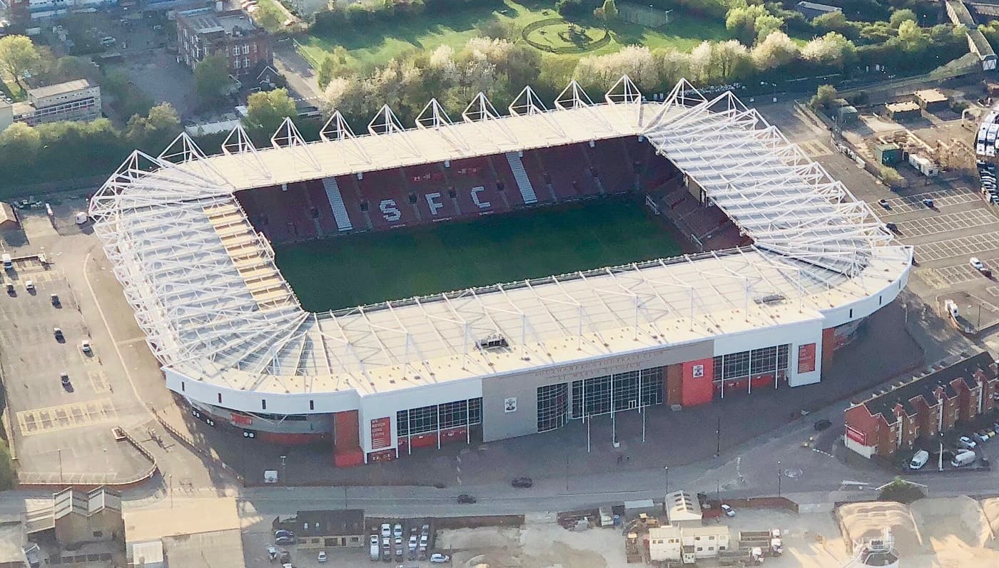 St Mary's Stadium, home of Southampton