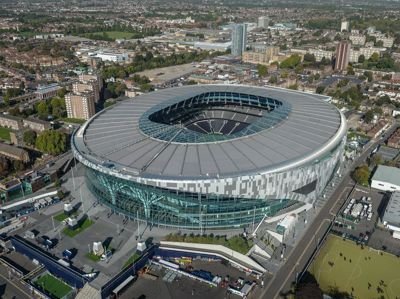 Tottenham Hotspur Stadium, home of Tottenham Hotspur