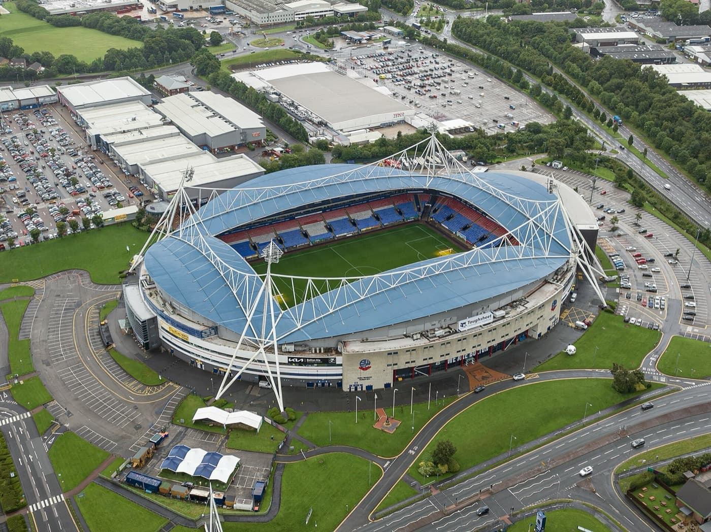 Toughsheet Community Stadium, home of Bolton Wanderers