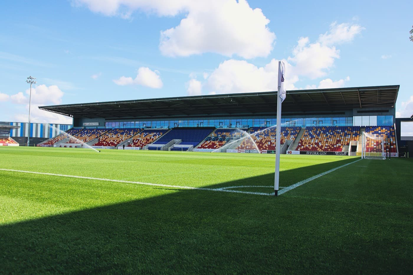 York Community Stadium, home of York City